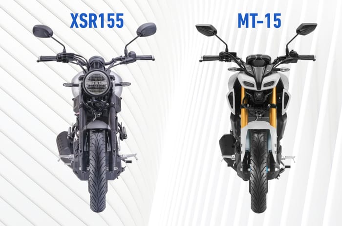 Yamaha XSR155 vs MT-15: price and differences explained